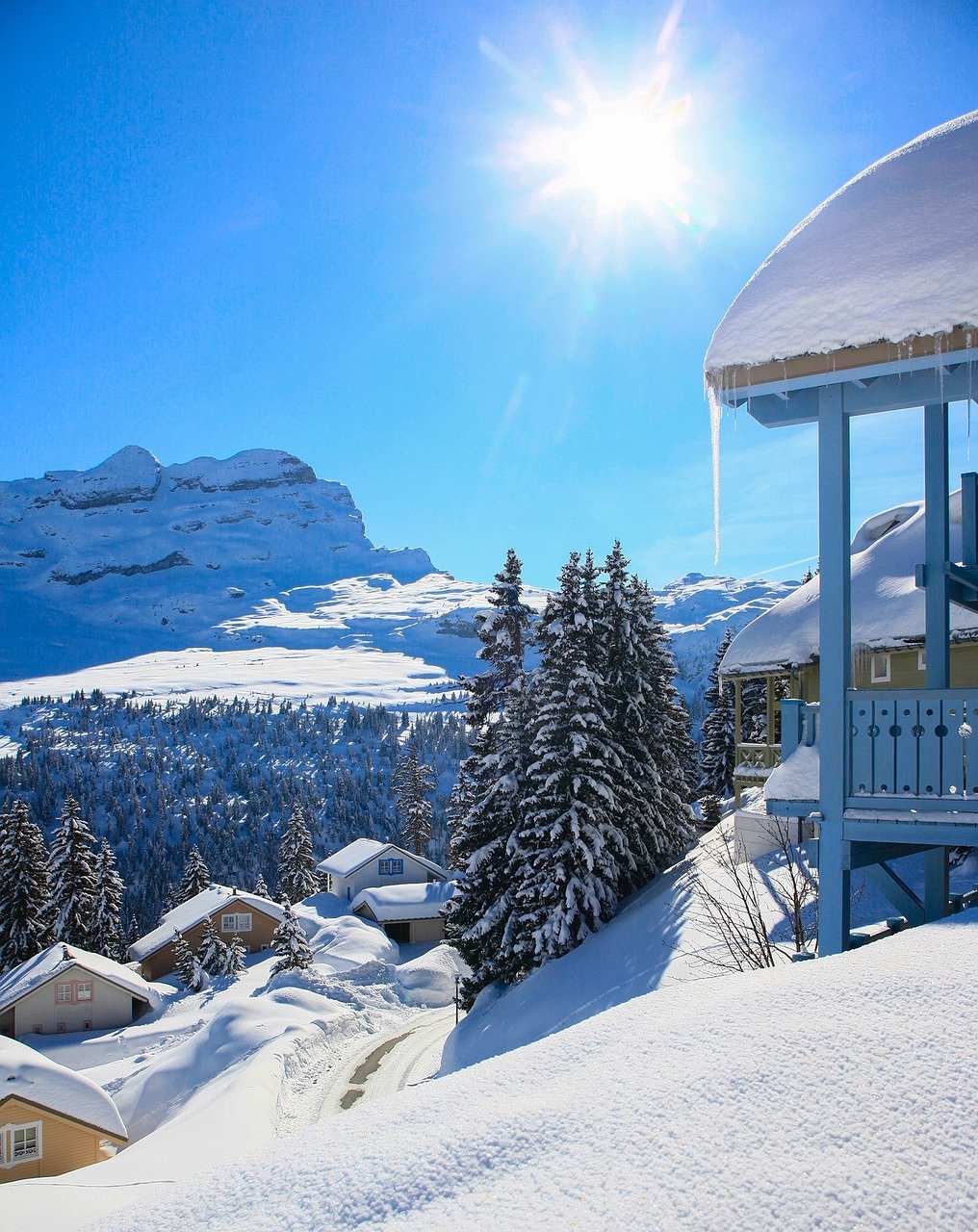 Huisjes-Flaine-Uitzicht-Chalets-Le-Grand-Massif
