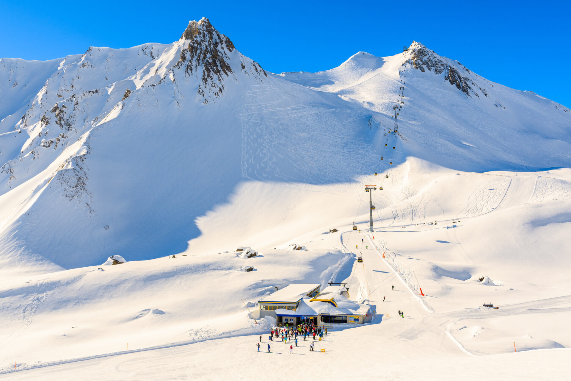 De pistes in Serfaus, skigebied Serfaus Fiss Ladis
