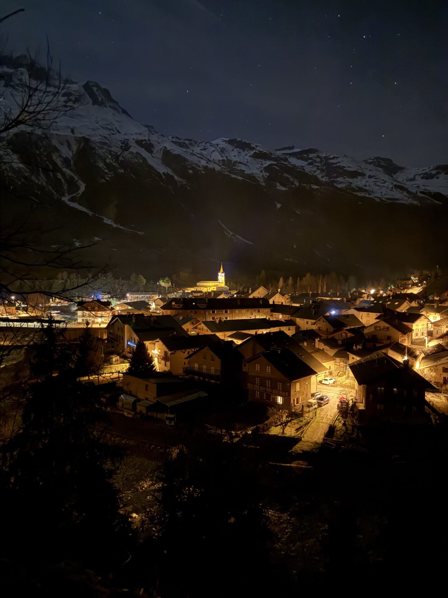 Termignon Val Cenis By Night