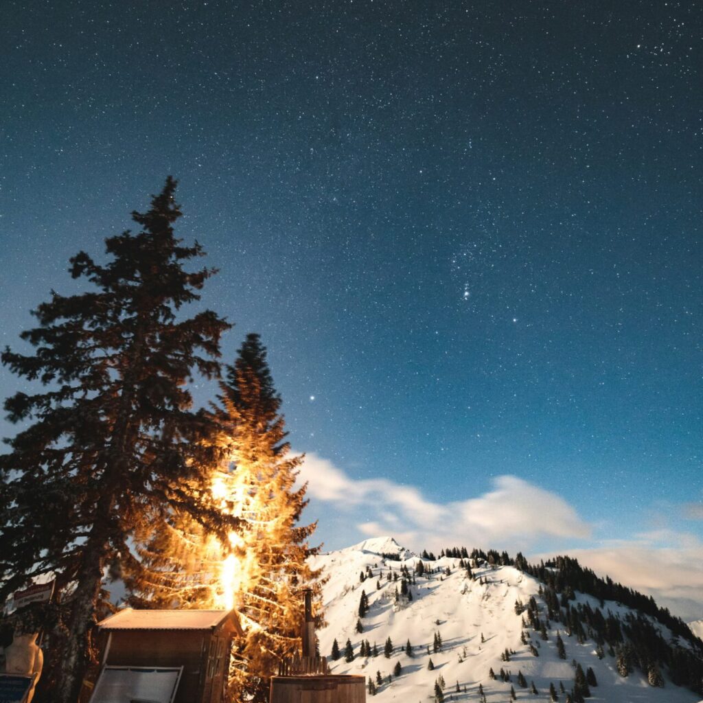 Kitzbuhel-Kirchberg-Avond-Piste-skiën-Rodelen-Wispo-Oostenrijk
