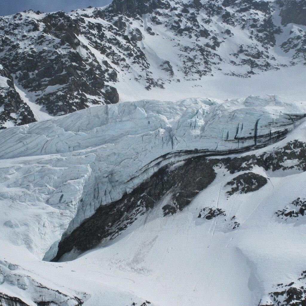 kaunertal glacier, glacier ice, eternal ice